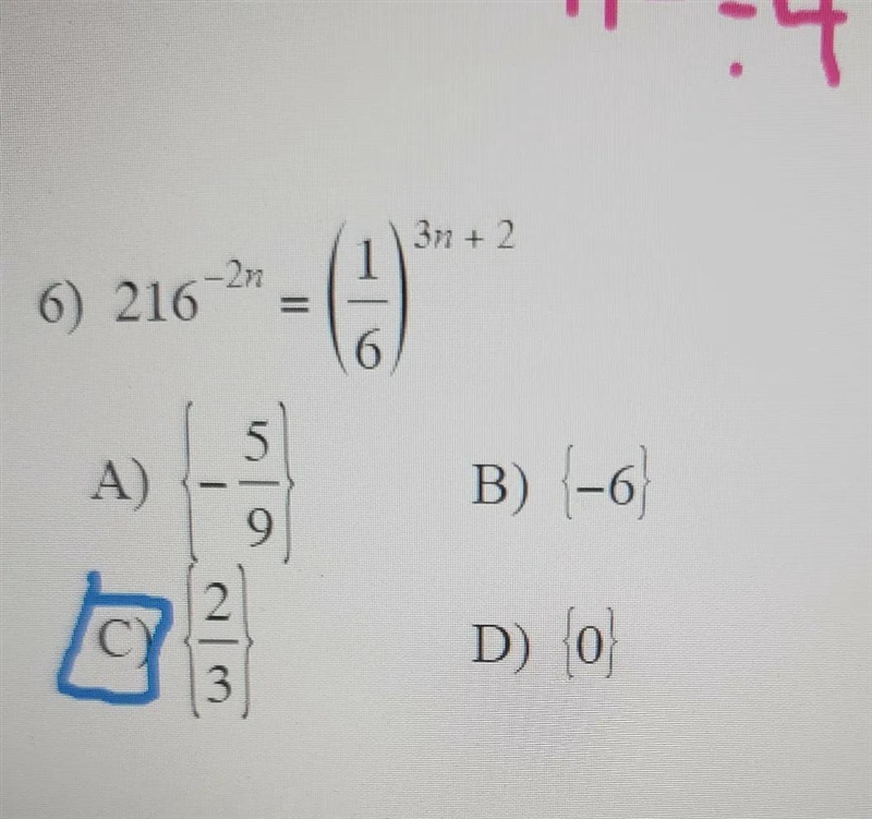 Hi I circled the answer but I just need to figure out how to do it-example-1