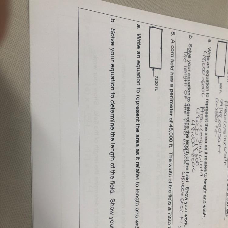 A corn field has a perimeter of 48,000 ft. The width of the field is 7220 fr.-example-1