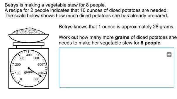 Betrys is making a vegetable stew for 8 people-example-1