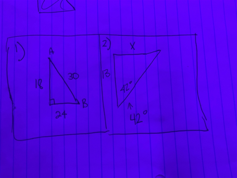 I need help with these two questions ASAP and preferably shown work.. Thank you!-example-1