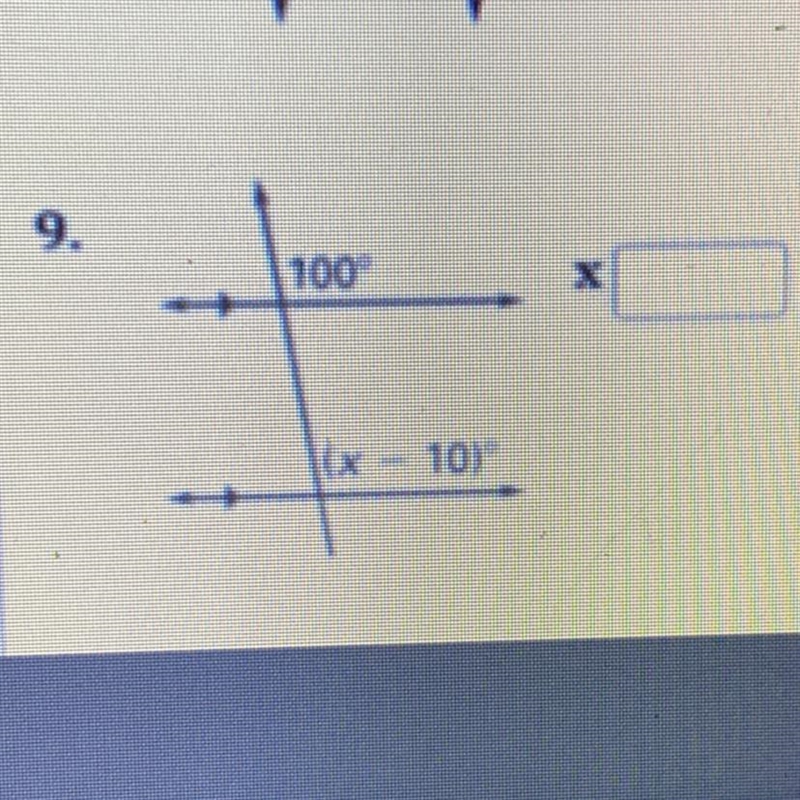 Find the value of x.-example-1