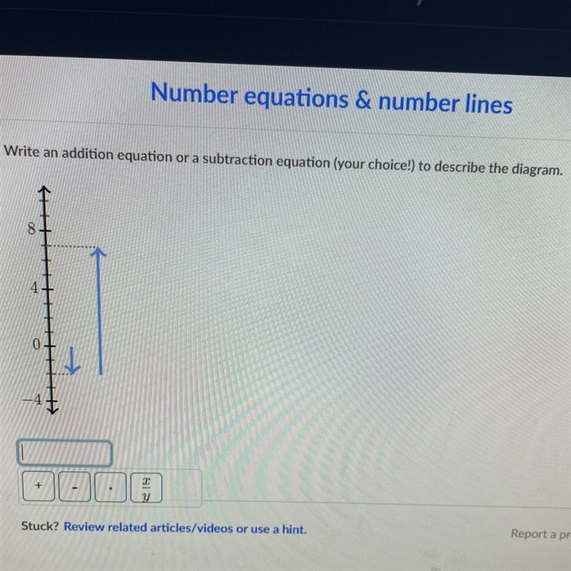 What addition/subtraction equation should I put?-example-1