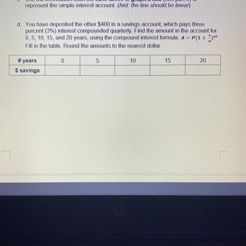 I need help with D, i’m confused on it.-example-1