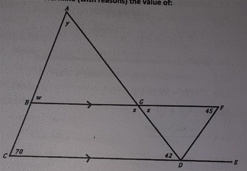 Find the value of FDE ​-example-1