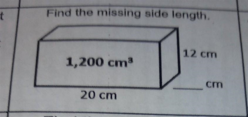 Find the missing side length​-example-1