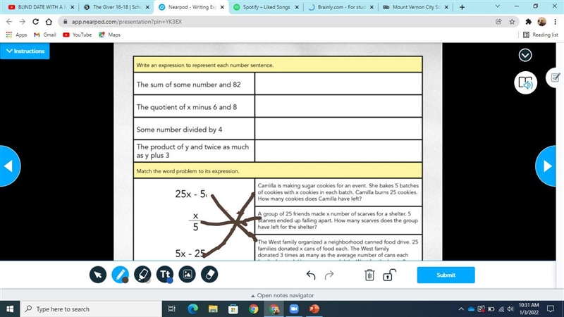 Can somebody pls help with the top one please and thank you-example-1