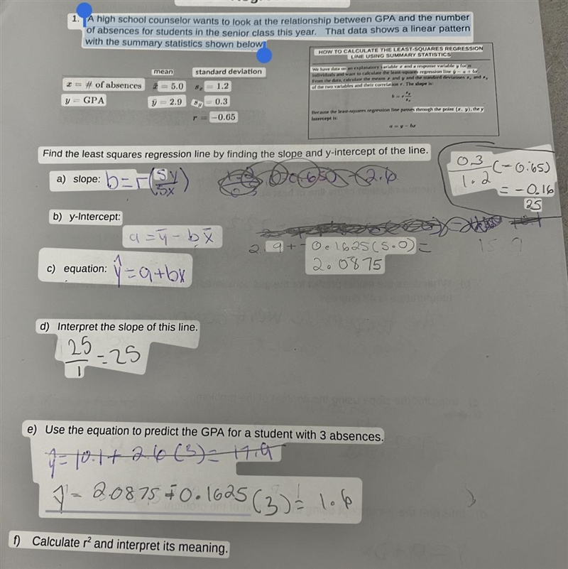 A high school counselor wants to look at the relationship between GPA and the numberof-example-1