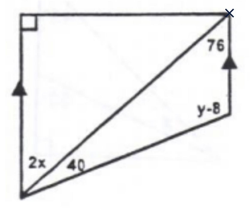 Can someone tell me what x and y is and how to solve for it-example-1