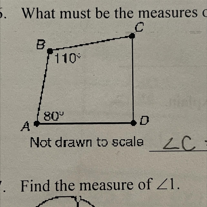 What must be the measure of-example-1