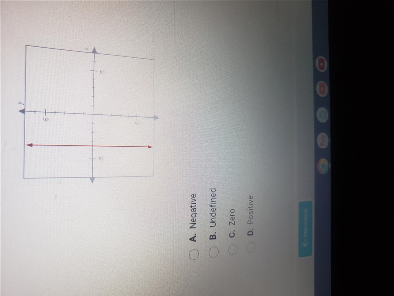 Another one. Which term best describes the slope of the line below?-example-1