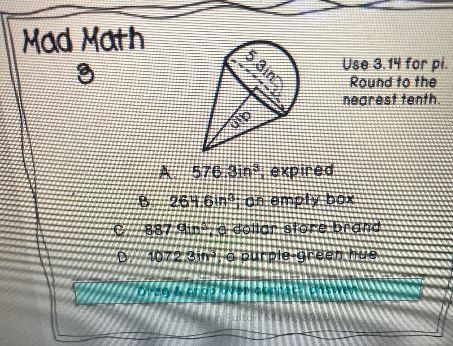 Mad math for pi, I have no clue how to do this!!-example-1