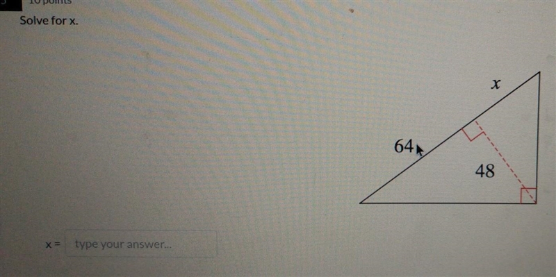 Please help me. Solve for x. ​-example-1