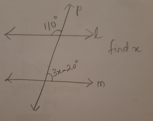 Find the value of x from the figure-example-1