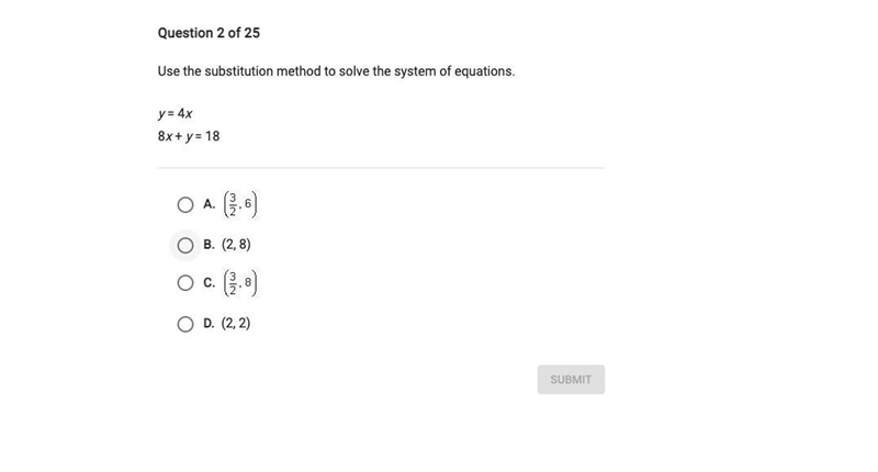 Show you work for full credit Use the SUBSITUTION method or ELIMINATION method to-example-1