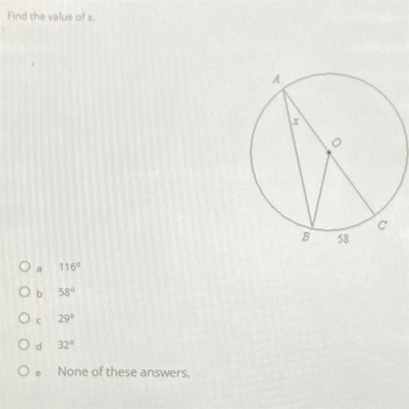 Find the solution of x.-example-1