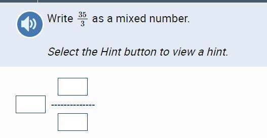 Write 35/3 as a mixed number.-example-1