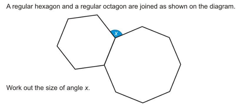 Work out size of angle x-example-1