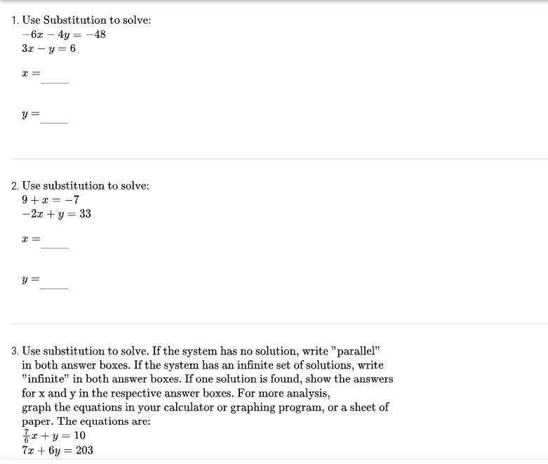 Help me please thank you 3.solve for x and y also-example-1