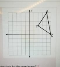 Act in the image BSI is reflector across the y-axis what is the rule for the new image-example-1