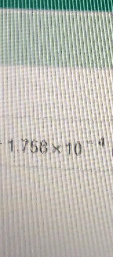 Human hair grows 1.758x10^-4 m per hour express the rate in standard form.-example-1