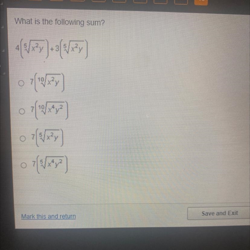 What is the following sum?-example-1