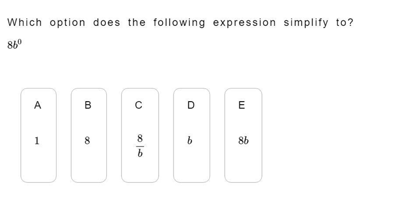 Which option does the expression simplify to?-example-1