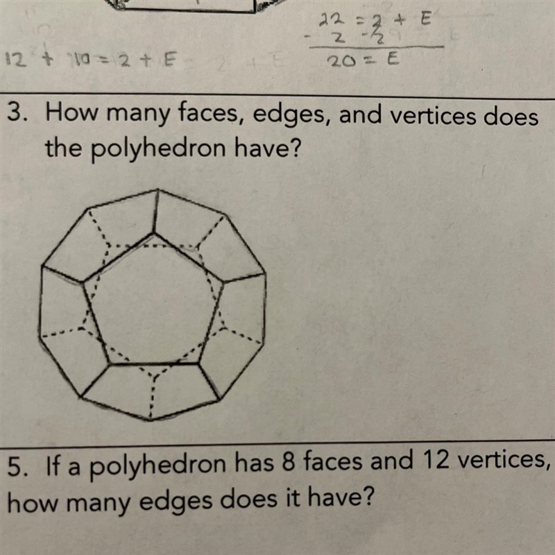 How many faces, edges, and vertices does the polyhedron have?-example-1