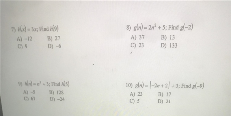 I need the answers for finding functions worksheet!-example-2