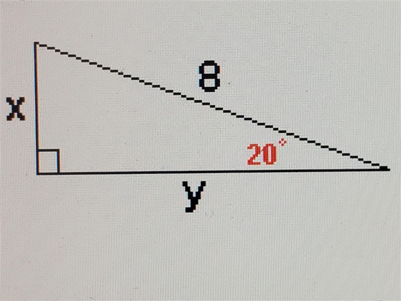 Find x to the nearest tenth. 02.7 02.9 07.5 ​-example-1