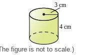 Use a net to find the surface area of the cylinder. Use 3.14 for .-example-1