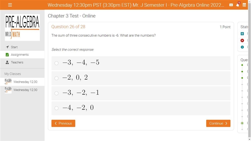 PRE ALGEBRA !! BRAINLISET-example-3