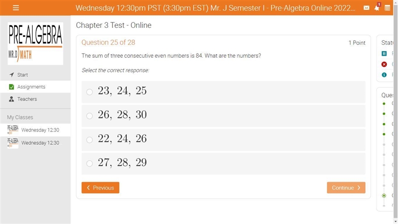 PRE ALGEBRA !! BRAINLISET-example-4