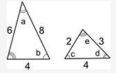 Which two sets of angles are corresponding angles? ∠a and ∠d; ∠b and ∠c ∠a and ∠e-example-1