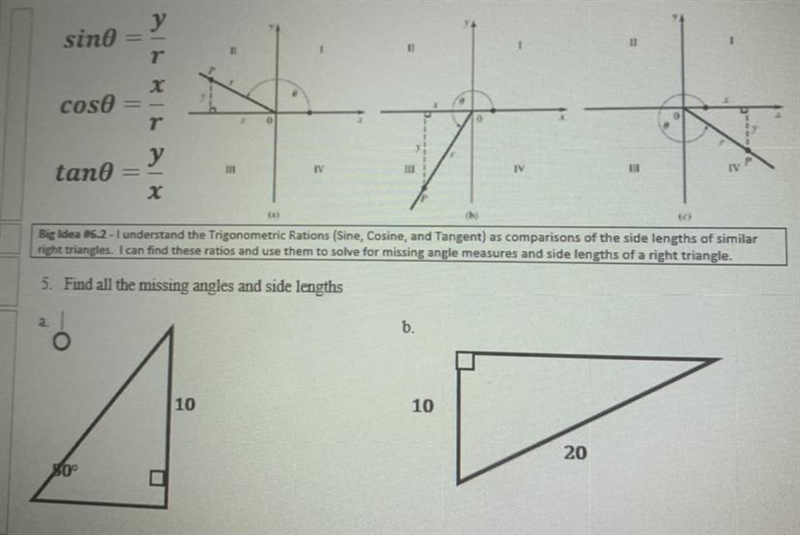 Find all the missing angles and side lengths-example-1