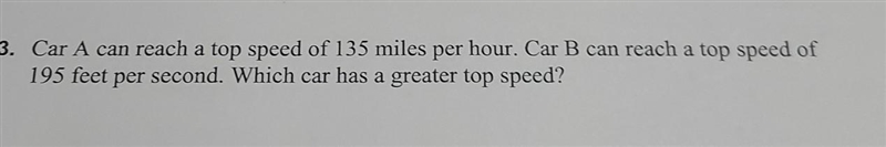 Car A can reach a top speed of 135 miles per hour. Car B can reach a top speed of-example-1