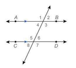 In this figure, AB∥CD and m∠3 = 114°. What is m∠6?-example-1