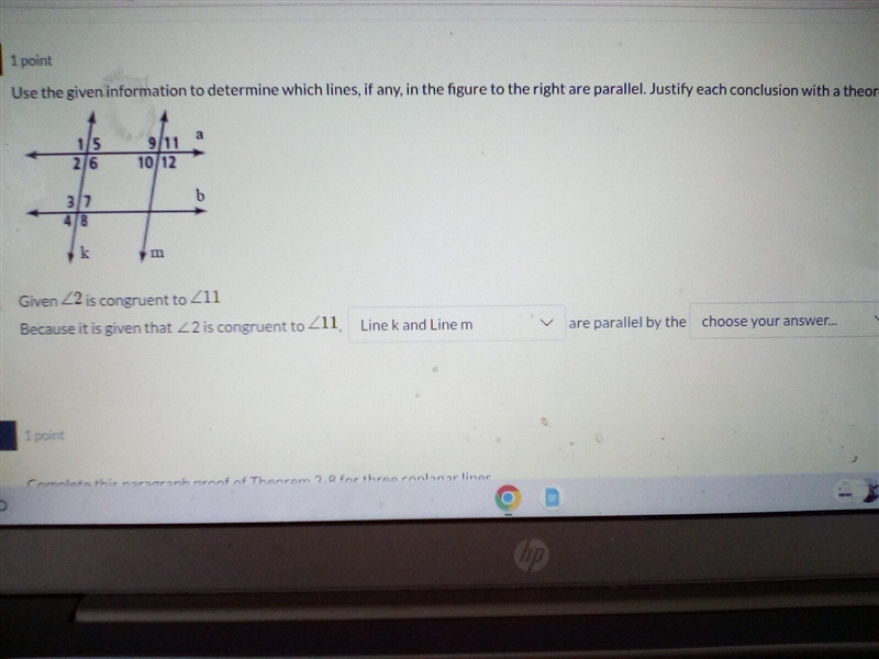 Please help!!! How are tjhey parallel!?-example-1