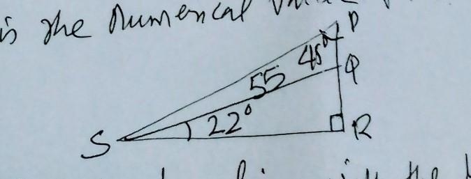 What is the numerical value of the length |QR|? 100 points and brainy if answer.​-example-1