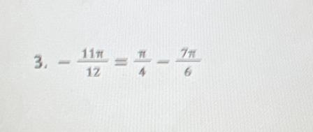 The exact Value of the sine, cosine, and tangent about of the angle-example-1