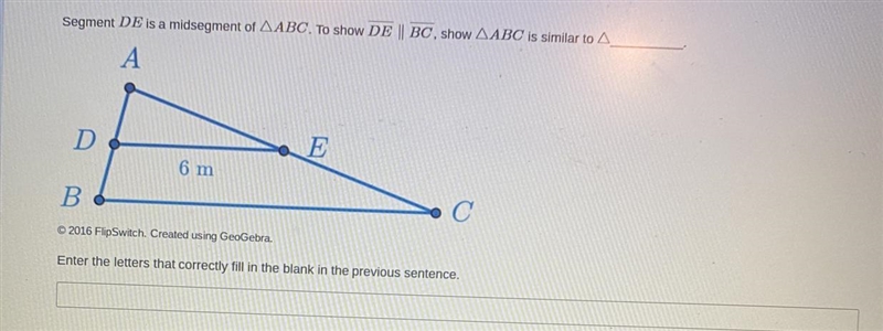 Which triangle is ABC similar to ?-example-1