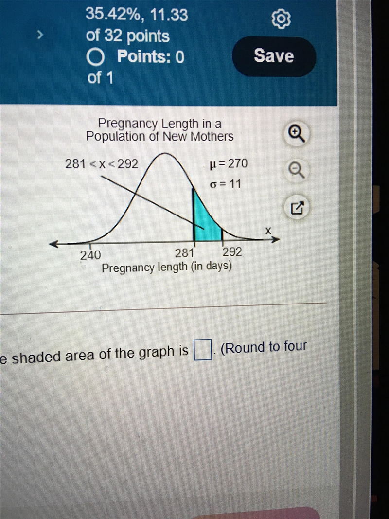 The probability that the members selected at random is from the shaded area of the-example-2