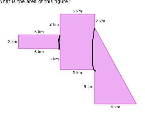 What is the area of this figure?-example-1