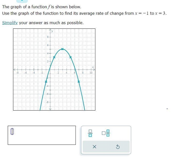 What is the average rate of change, please simplify your answer (PICTURE BELOW)-example-1