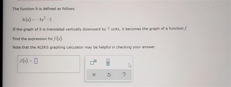 Please help solve this function ​-example-1