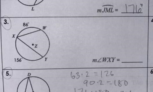 Find each angle or arc measure-example-1