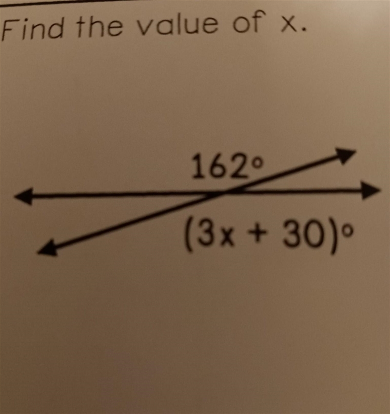 9. Find the value of x. ​-example-1