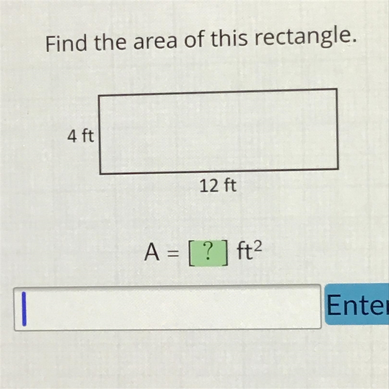 Find the area of this rectangle-example-1