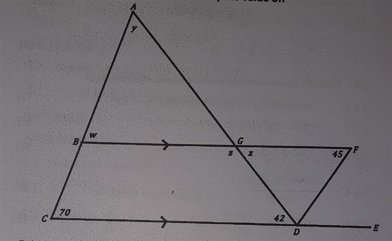 Find the value of y and z​-example-1