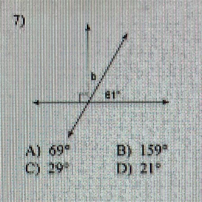 Can someone find the measure of angle b-example-1