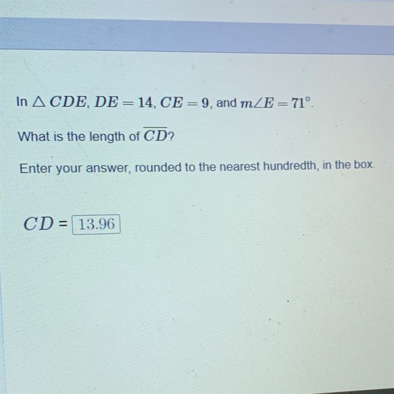 I need help with this practice I attempted this and got 13.96? Make sure your answer-example-1